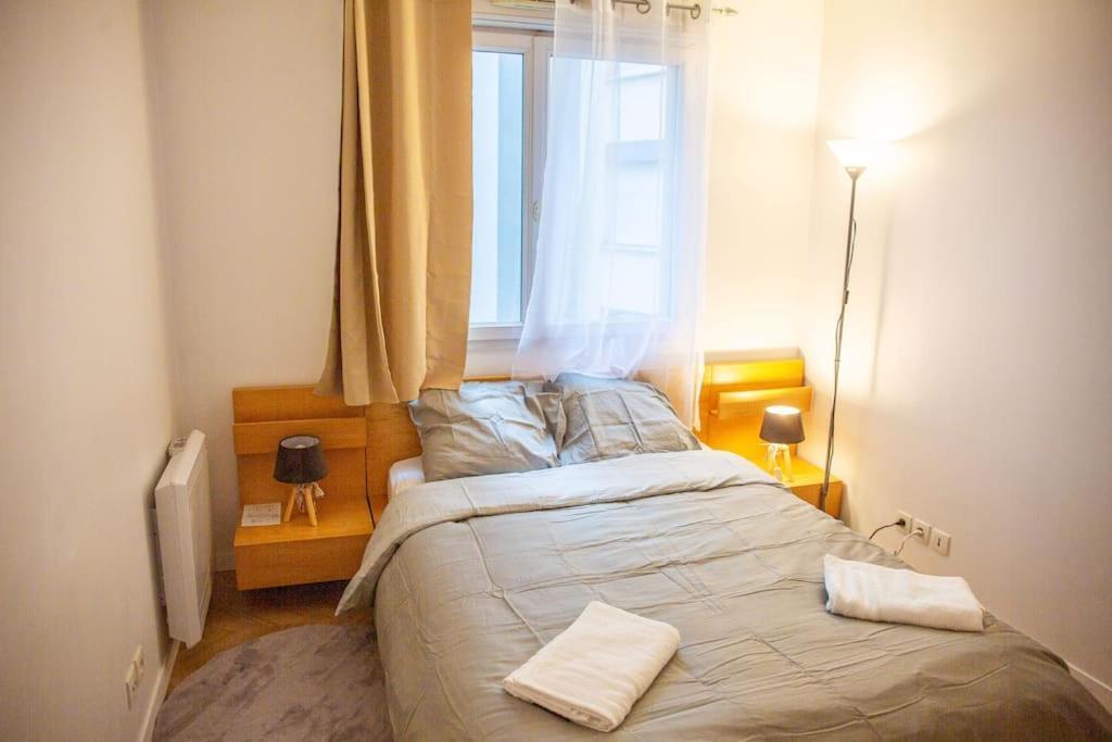 Grand 2 Pieces Balcon Parking Porte Paris Aubervilliers Esterno foto